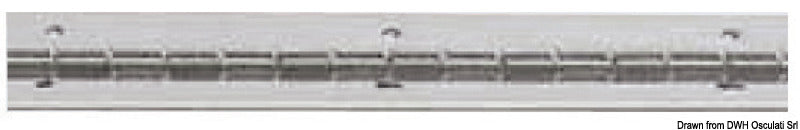Cerniera inox barre x 2 mt