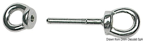 Doppio anello inox 10x80 mm