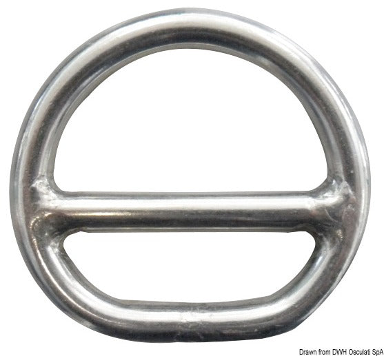 Mezzoanello barra inox 10x60 mm