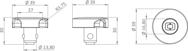 Attaco rapid lock parte removibile Attaco rapid lock parte removibile