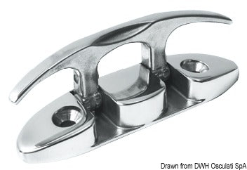 Bitta abbattibile inox 172x65 mm