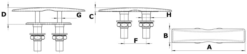 Bitta Flat G2 a scomparsa 240x44 mm
