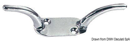 Galloccia ottone cromato mm 130