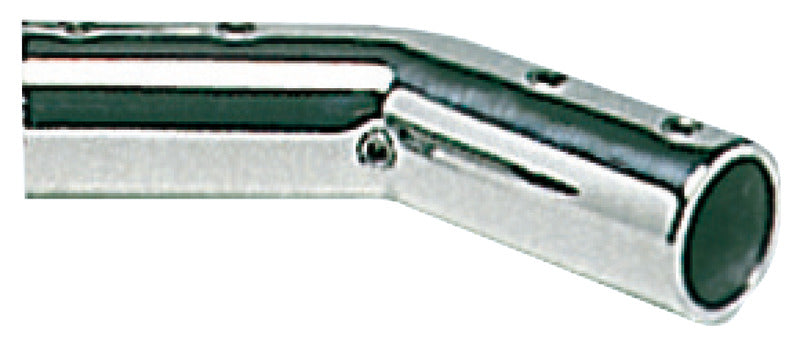 Angolare inox 140° 22 mm