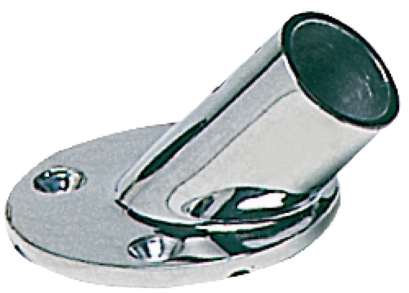 Base inox pulpito 45° 22 mm