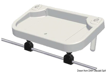 Vassoio per tubi pulpito Ø25 mm 850x460 mm