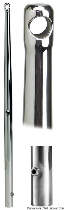 Candeliere inox mm 625 regolamentare ORC