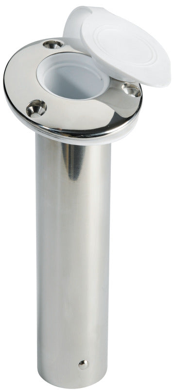 Portacanne incasso inox 90°