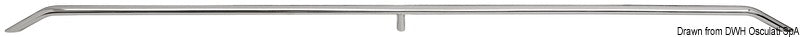 Maniglione 20x40 mm 1829 mm