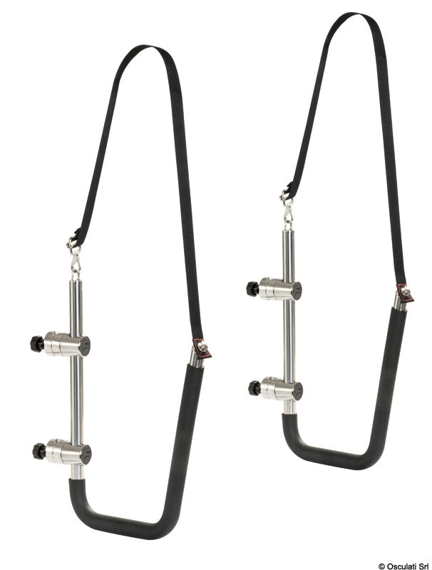 Kit porta sup o porta passerella in acciaio inox