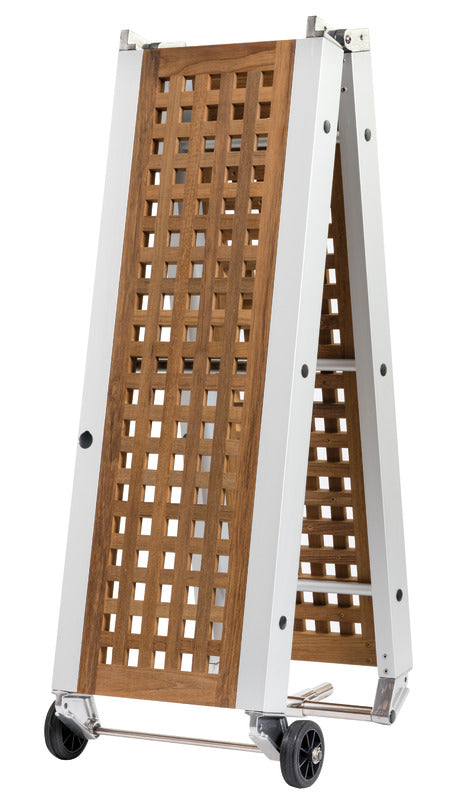 Passerella pieghevole teak 310 cm