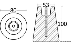 Anodo di ancoraggio