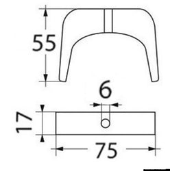 Anodo Cavallotto Selva 40/60 HP