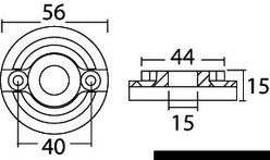 Anodo per Vetus Bow 75/80/95