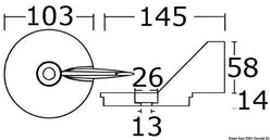 Anodo Mer/Mar/ Merc50/55/60Hp