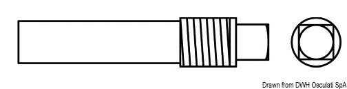 Zinco filetto 3/4 mm 20x80