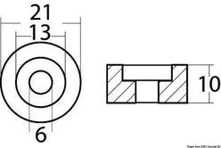 Anodo zinco Suzuki fuoribordo