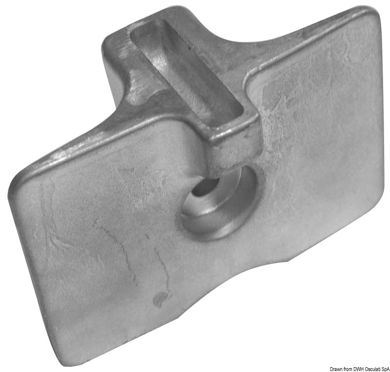 Anodo alluminio Yamaha mm 80x58