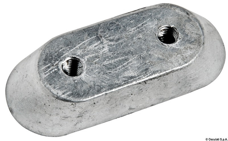 Anodo alluminio piatrina Honda mm 63x25