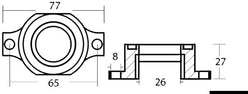 Anodo fuoribordo OMC 737