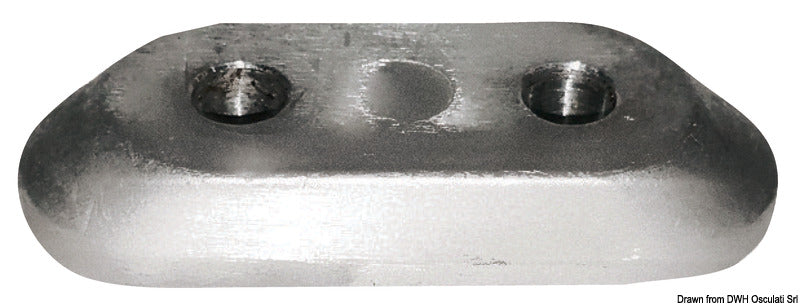 Piastrina alluminio JOHNSON/EVINRUDE G2