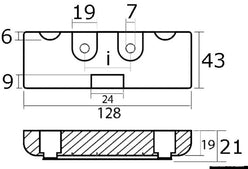 Anodo Verado rif. 880653