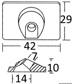 Anodo FB Mercury/Mariner 6/15 HP