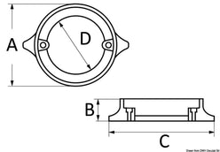 Anodo VOLVO duo prop 875821