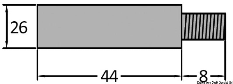 Anodo Volvo m/f da 3/8