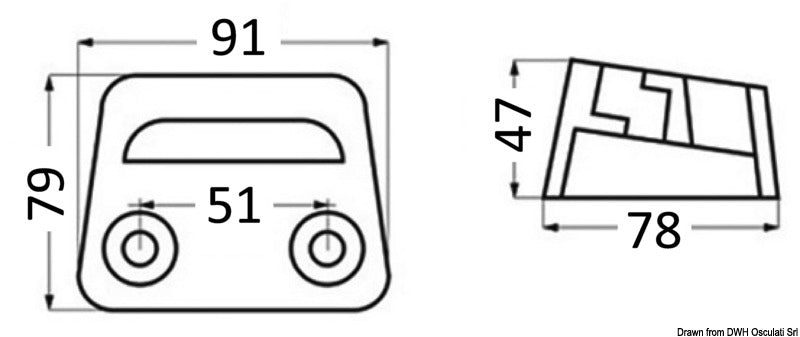 Anodo alluminio OMC Cobra DuoProp