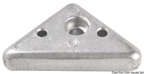Anodo alluminio OMC Cobra DuoProp