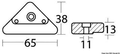 Anodo magnesio OMC Cobra DuoProp