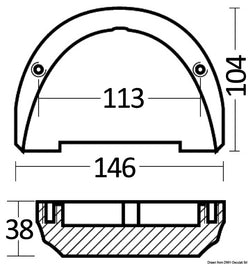 Anodo alluminio OMC Cobra DuoProp