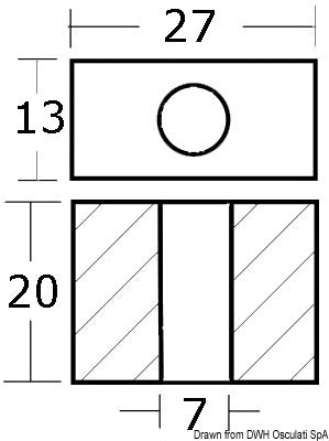 Anodo Tohatsu 9,9/15/18 HP