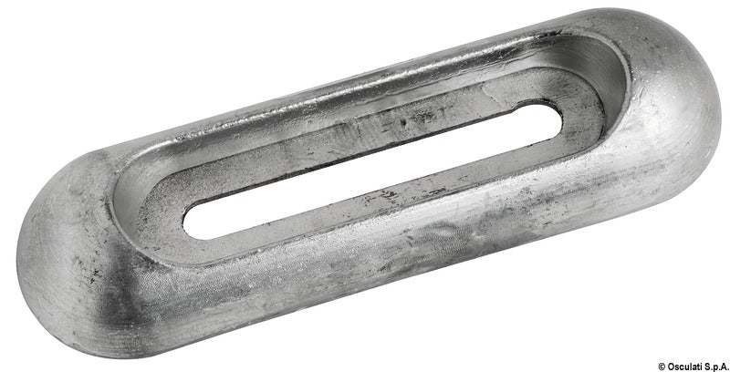 Anodo da imbullonare 200X65 mm in alluminio