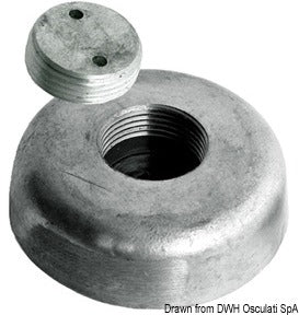 Anodo a scomparsa Ø mm 120 in magnesio
