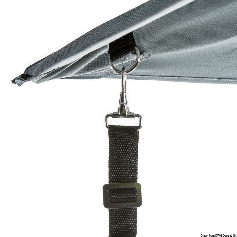 Ombrellone PARASOL pieghevole per barca blu navy