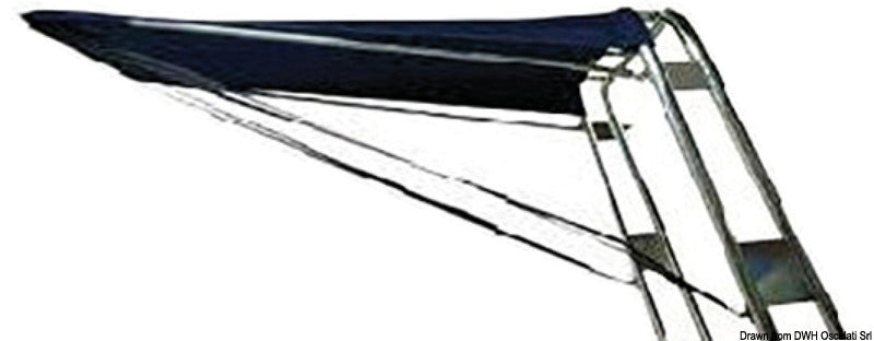 Tendina blu poppa 130 x 190 cm
