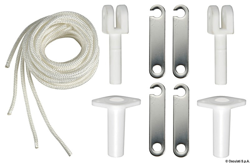 Capottina Bimini Depth 4 archi 220/230 cm bianca