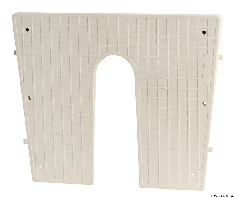 Tavoletta proteggi poppa RAL 9010 42 x 34 cm