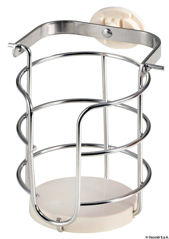 Portabicchieri inox