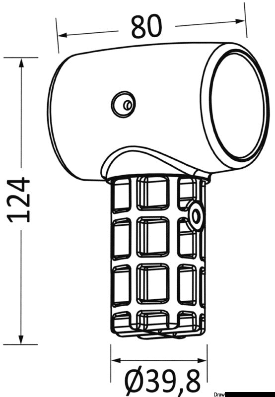 Giunto a T per T top tubo 44 mm