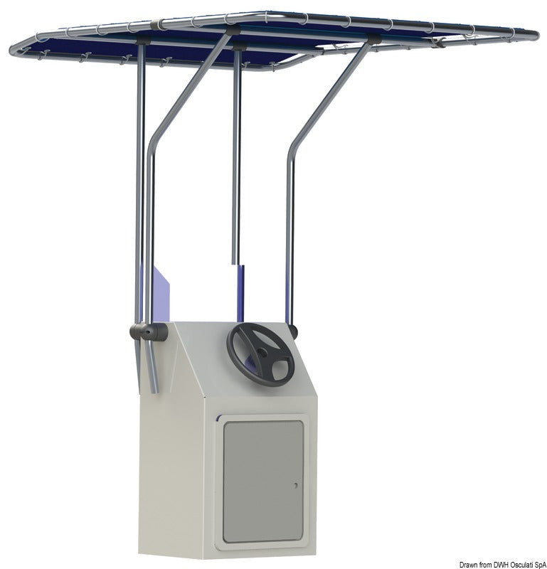 T-Top Alluminio retrattile 1,40 X 1,70 mt