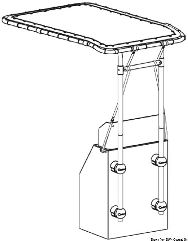 SEAGULL T-Top 1.5 x 1.4 mt