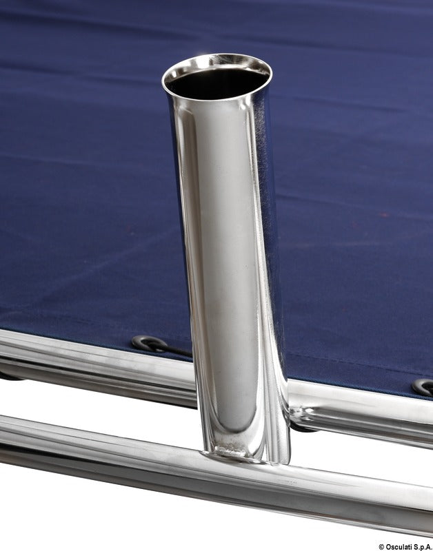 T-Top in acciaio inox con 4 portacanne