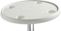 Tavolo tondo 610 mm bianco