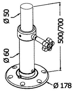 Colonna Tread Lock 500/700 mm