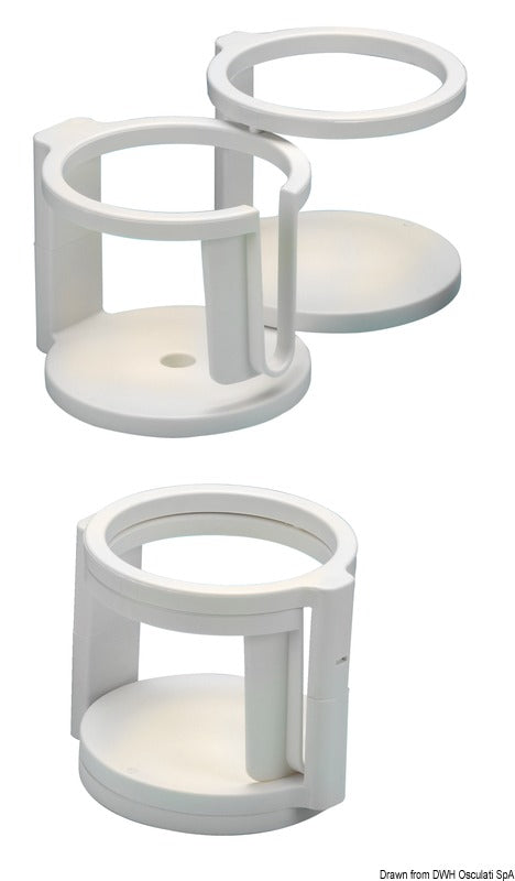 Portabicchieri-portatazza Swing-Out 1/2 posti