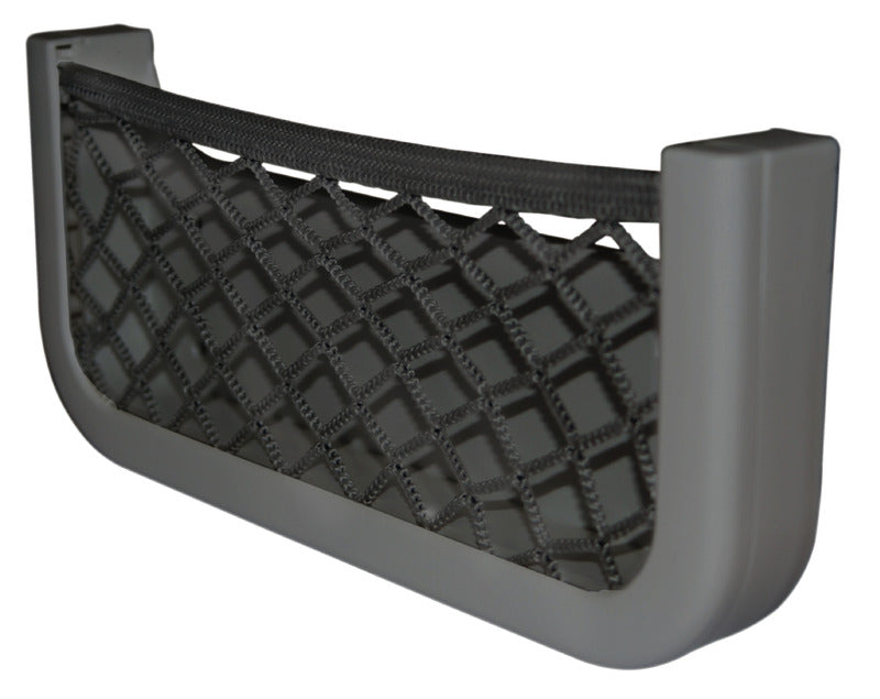 Rete portaoggetti nera 250x115x30 mm