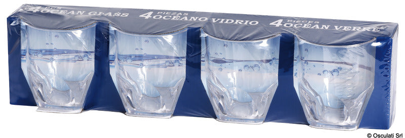 Set 4 bicchieri acqua 360 ml